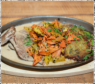 Ochsen-Tafelspitz vom Restaurant Cortina